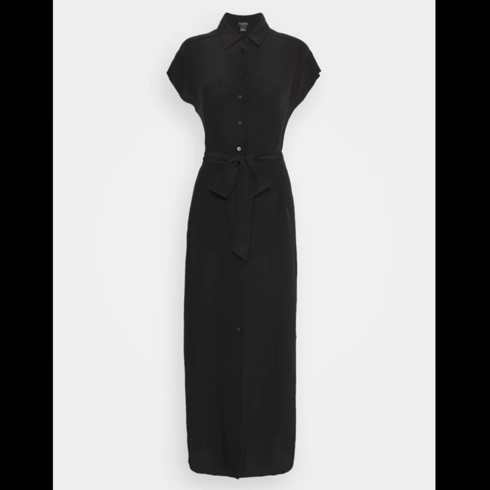 CLUB MONACO Danielle Silk Dress size 4 *RED AND PINK PATTERN*